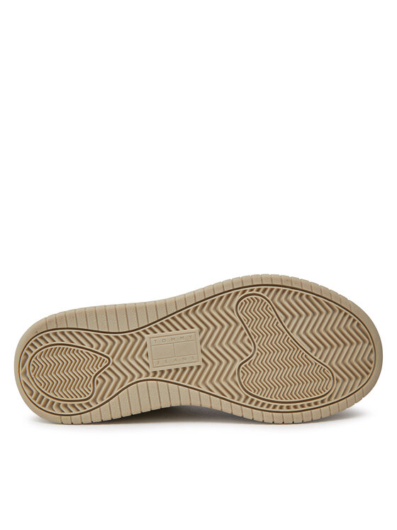 Tommy Jeans Tommy Jeans Sneakersy Tjw Retro Basket Flatform Ess EN0EN02506 Beżowy