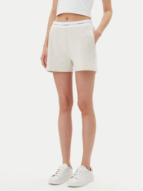 Calvin Klein Underwear Calvin Klein Underwear Sportovní kraťasy 000QS7275E Béžová Regular Fit