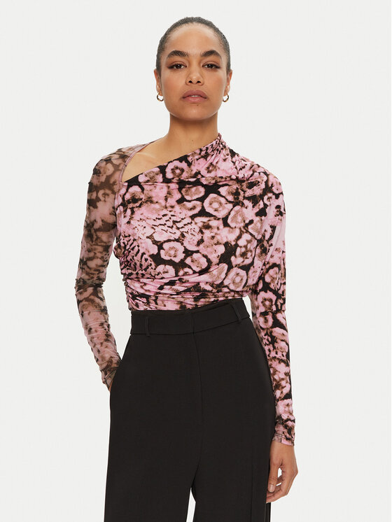 PINKO PINKO Majica Meti 103024 A1O5 Ružičasta Regular Fit
