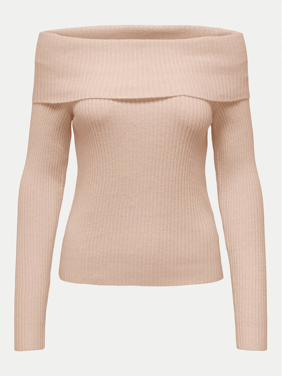 ONLY ONLY Kampsun Katia 15311830 Beež Regular Fit