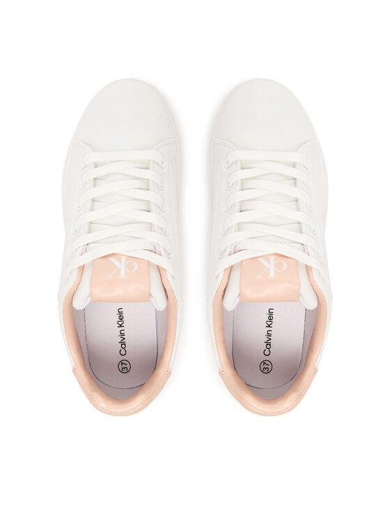 Calvin Klein Calvin Klein Sneakersy Low Cut Lace-Up V3A9-83221-1355A953 S Bílá