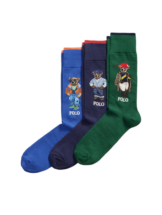 Polo Ralph Lauren Dlhé ponožky 449P14712001 Farebná