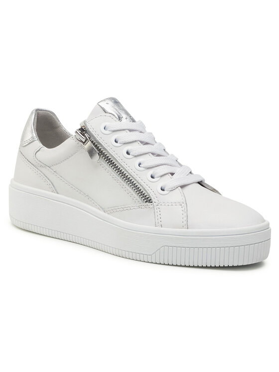 marco tozzi red trainers