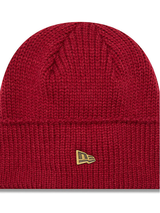 New Era New Era Czapka Wide Cuff Beanie 60565442 Czerwony
