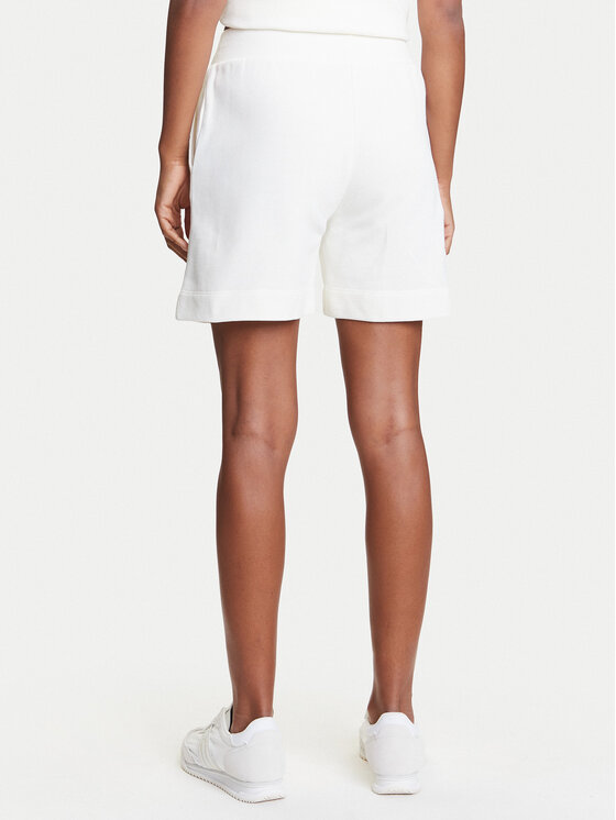 Emporio Armani Emporio Armani Sportovní kraťasy EW000778 AF12186 U1131 Bílá Loose Fit