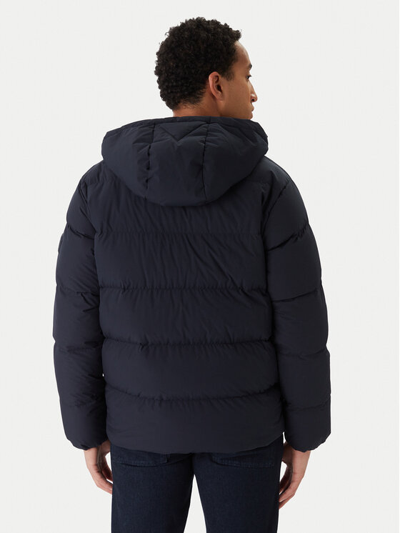 Tommy Hilfiger Tommy Hilfiger Geacă din puf MW0MW40616 Bleumarin Regular Fit
