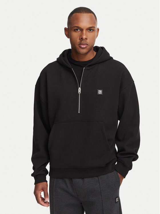HUGO Hanorac Dabinhood 50563019 Negru Oversize