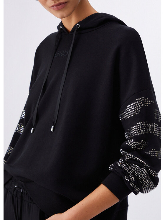 Liu Jo Liu Jo Felpa TA6129FS00222222 Nero Regular Fit