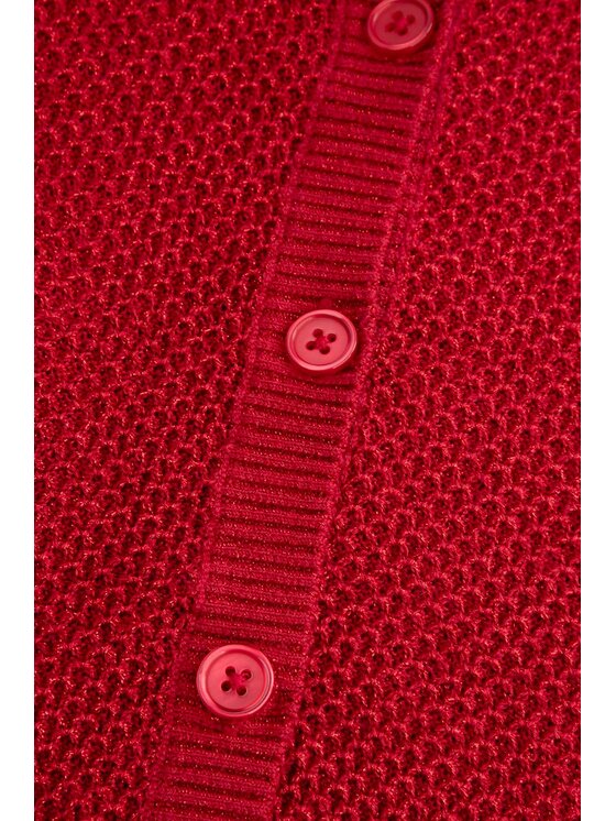 Coccodrillo Coccodrillo Sveter ZC5172202EJG-009 Červená Regular Fit
