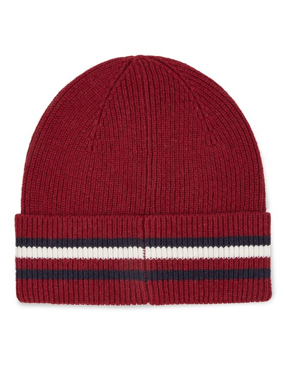Tommy Hilfiger Tommy Hilfiger Müts Corporate Beanie AM0AM11484 Punane