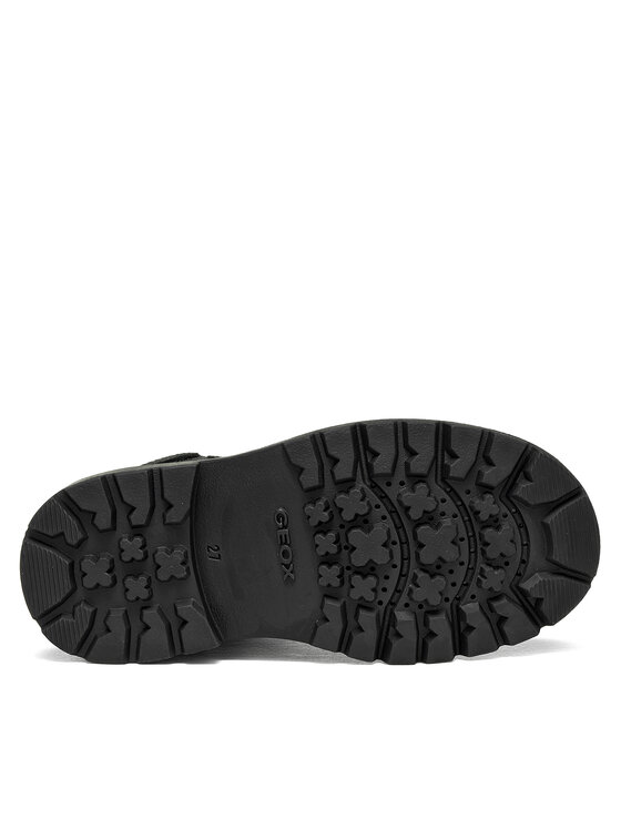 Geox Geox Туристически oбувки J Shaylax Boy Wpf J66HDB 032FU C9999 S Черен