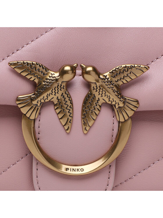 PINKO PINKO Kabelka Love Mini Puff Cl PE 23 PLTT 100039 A0F2 Ružová