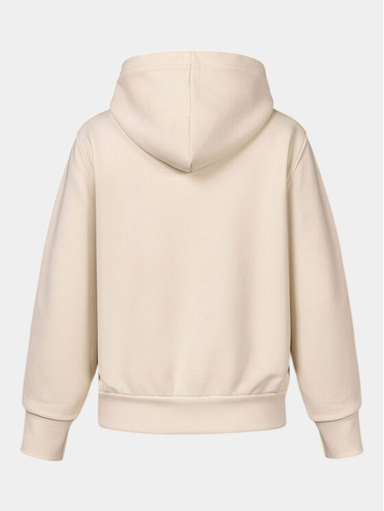 MADE BY SOCIETY MADE BY SOCIETY Bluza Hanorac AXIS REMAINS - H37141 Beżowy Basic Fit