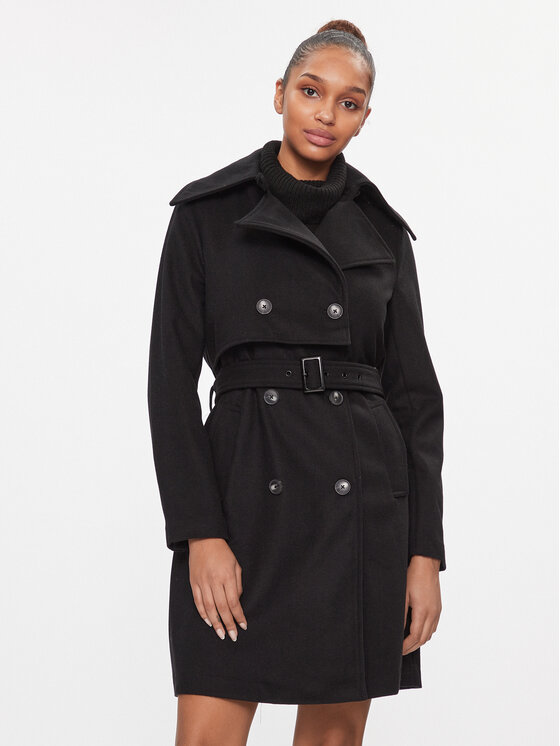 Vero Moda Vero Moda Viharkabát Janet 10301315 Fekete Regular Fit