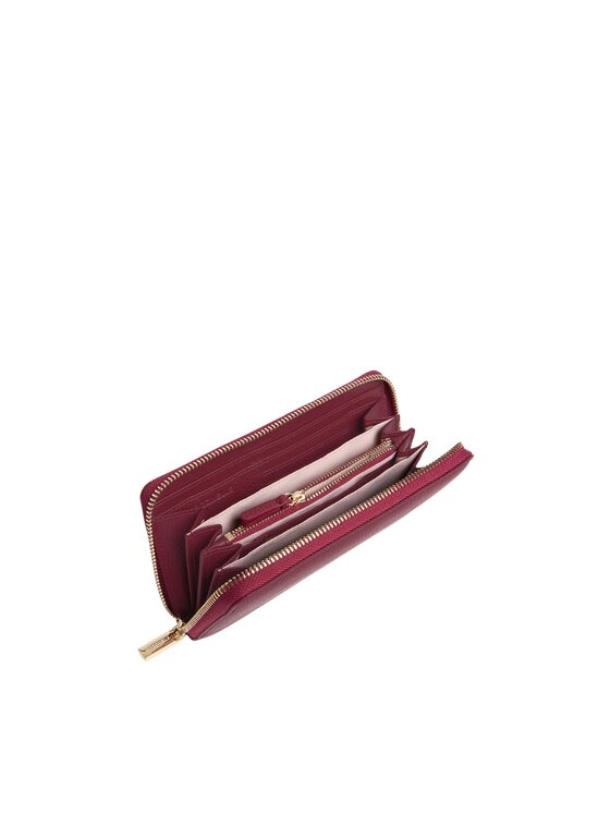 Coccinelle Coccinelle Portafoglio Metallic 3 Bordeaux