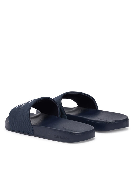 Calvin Klein Calvin Klein Papucs Ess Slide Cv YM0YM01393 Sötétkék