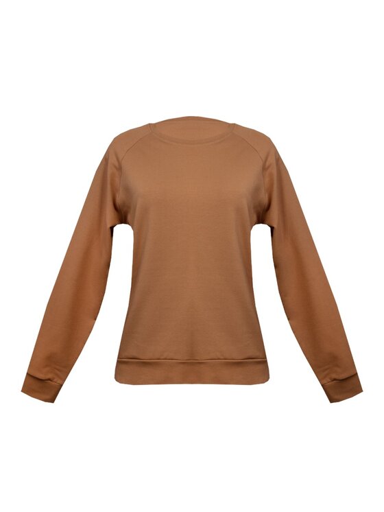 DKaren Sport DKaren Sport Bluza Wenezja Brązowy Slim Fit