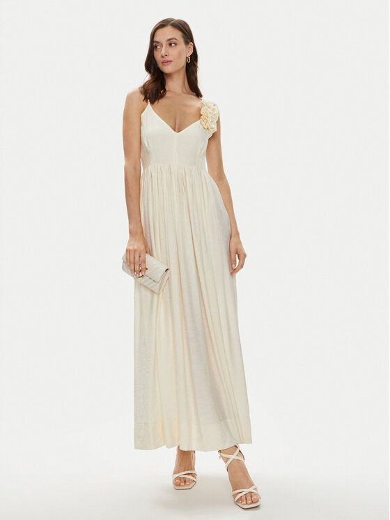 Haveone Haveone Abendkleid AVS-L104 Écru Regular Fit