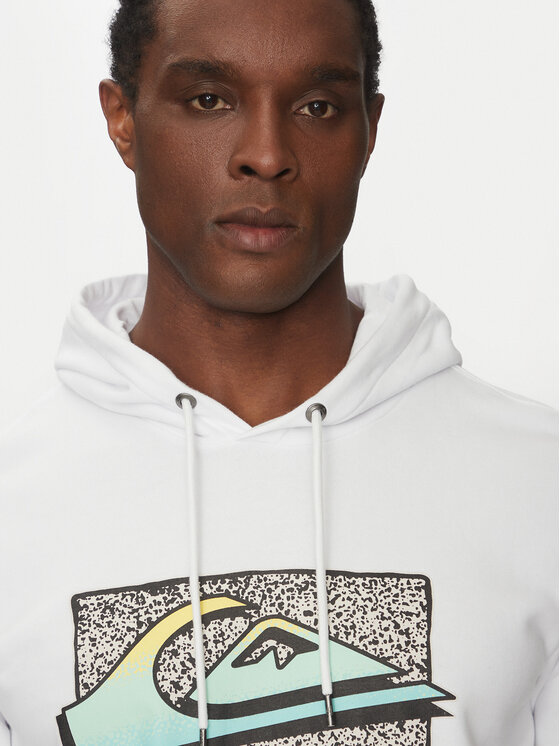 Quiksilver Quiksilver Majica dugih rukava EQYFT05094 Bijela Regular Fit