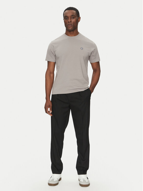 Save The Duck Save The Duck T-Shirt DT1194M BESY20 Szary Regular Fit