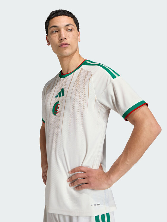 adidas adidas Koszulka techniczna Algeria 26 Home Authentic Jersey Biały Slim Fit