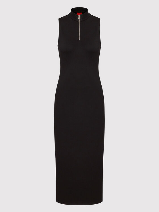 HUGO Hugo Sukienka codzienna Nerie 50482713 Czarny Slim Fit