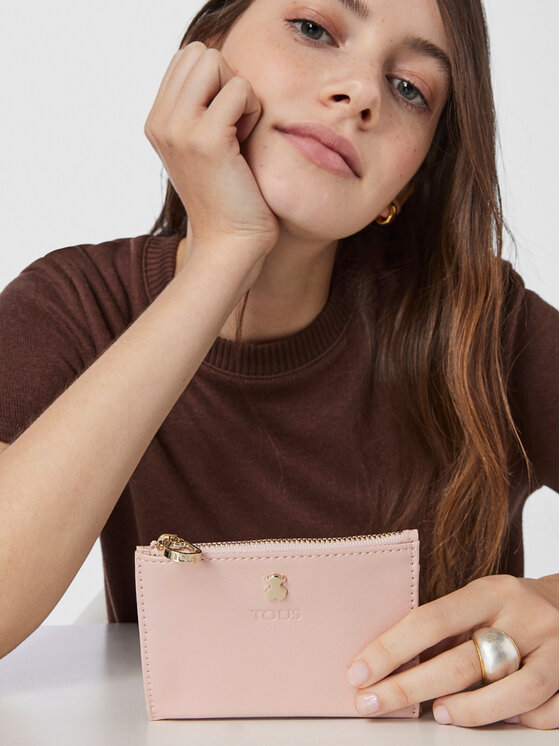 TOUS TOUS Kreditkartenetui Monedero-Tarjetero Dorp 2001054415 Rosa