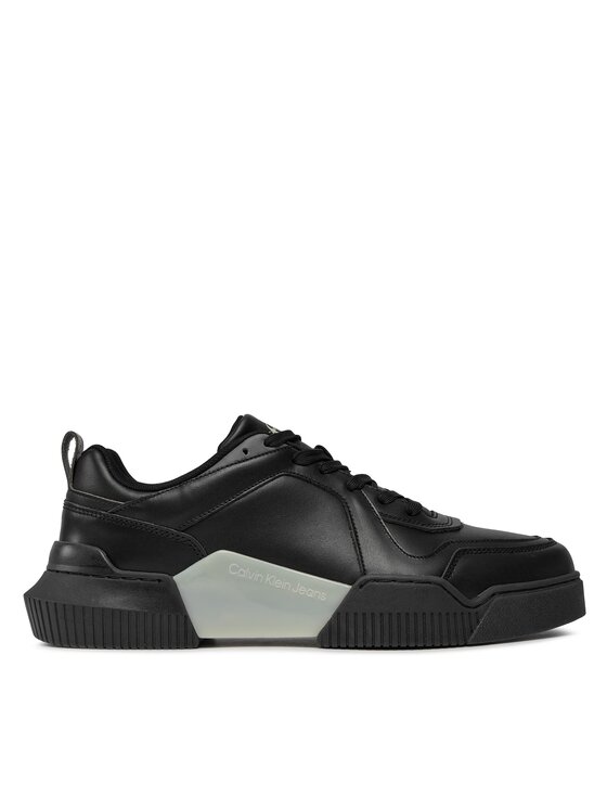 Sneakers Calvin Klein Jeans Chunky Cup 2.0 Low Lth Lum YM0YM00876 Black/Luminescent 00X
