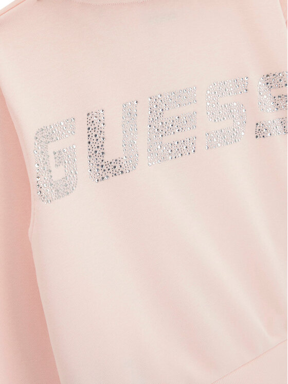 Guess Guess Hanorac J6GQ07 KF712 Roz deschis Relaxed Fit