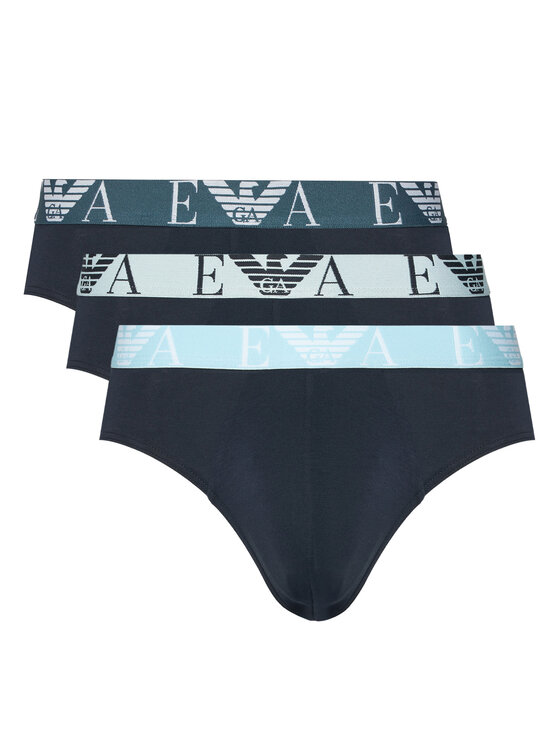Emporio Armani Underwear Emporio Armani Underwear Súprava slipov EM000258 AF20668 MB139 Tmavomodrá