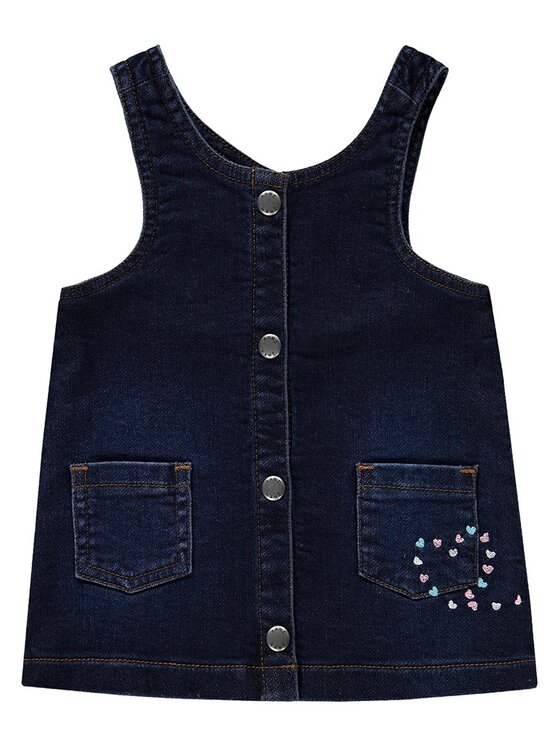 Kanz Kanz Sukienka codzienna 2242018-0013 Niebieski Basic Fit