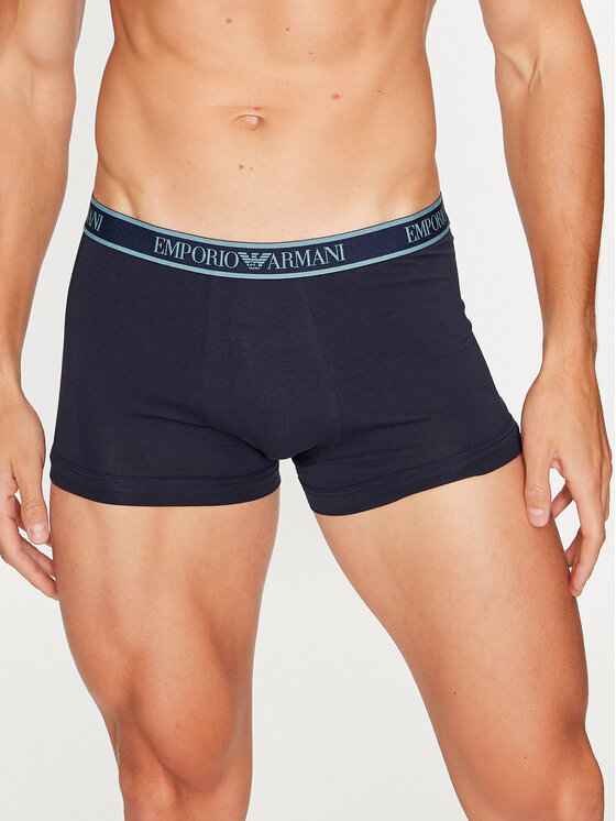 Emporio Armani Underwear Emporio Armani Underwear Σετ μποξεράκια 111357 3F717 64135 Σκούρο μπλε