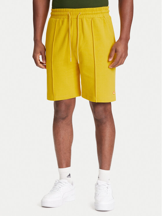 United Colors Of Benetton Pantaloncini sportivi 342ZU900X Giallo Regular Fit, taglia : S