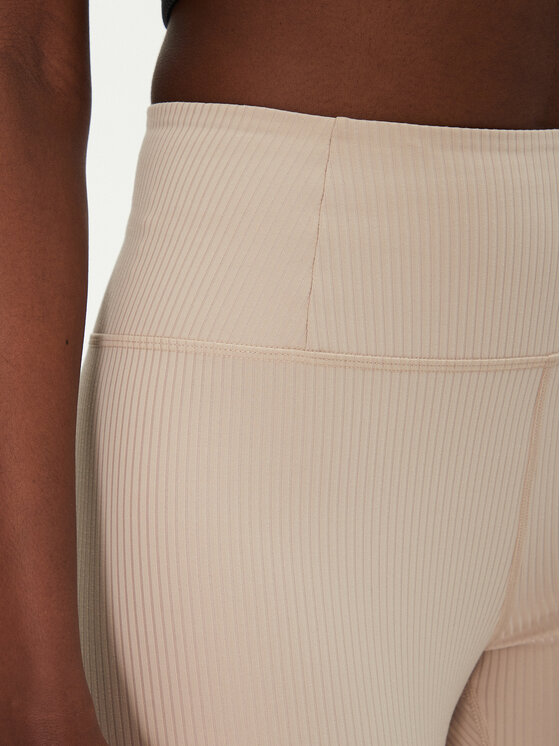 Girlfriend Collective Girlfriend Collective Leggings Rib High-Rise 4034 Beige Slim Fit