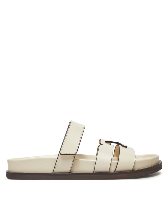 Tory Burch Iešļūcenes Ines Sport Slide 161636 Écru