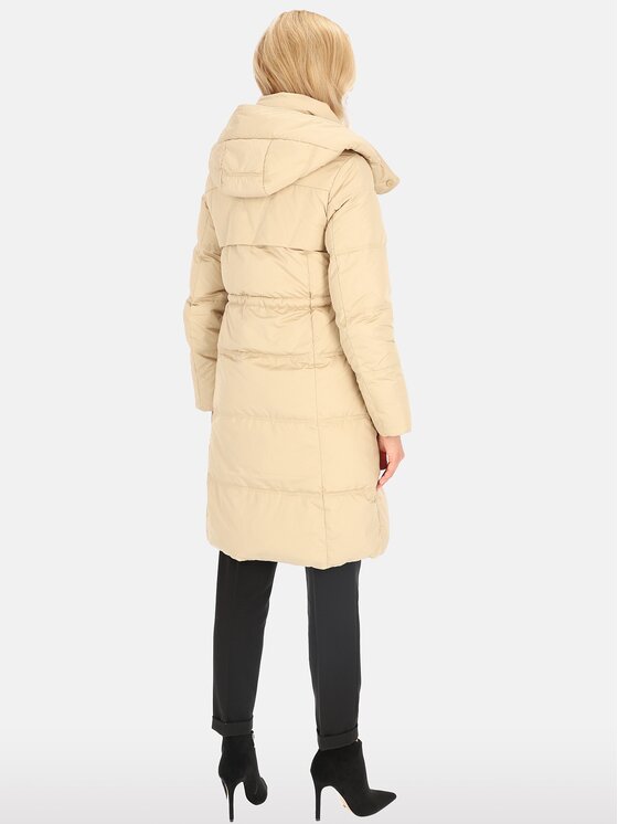 Perso Perso Dámská bunda BLH241003FX Béžová Regular Fit