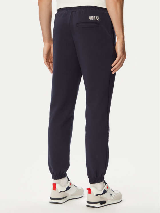 Beverly Hills Polo Club Beverly Hills Polo Club Spodnie dresowe P-SS26M-TF450201-0298 Granatowy Regular Fit