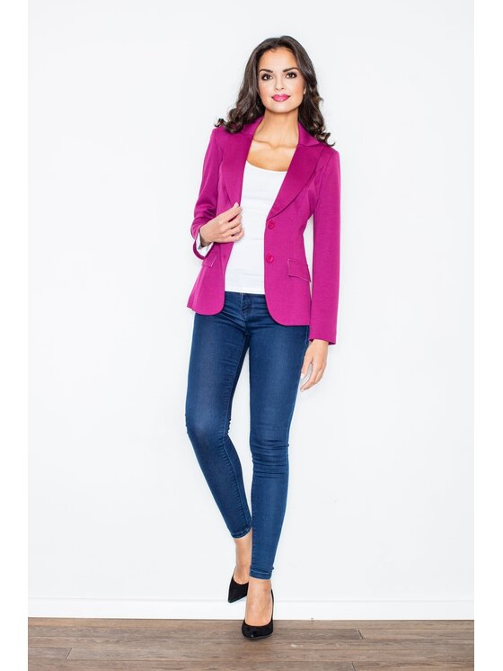 FIGL FIGLFIGL Giacca da abito M085 Rosa Slim Fit