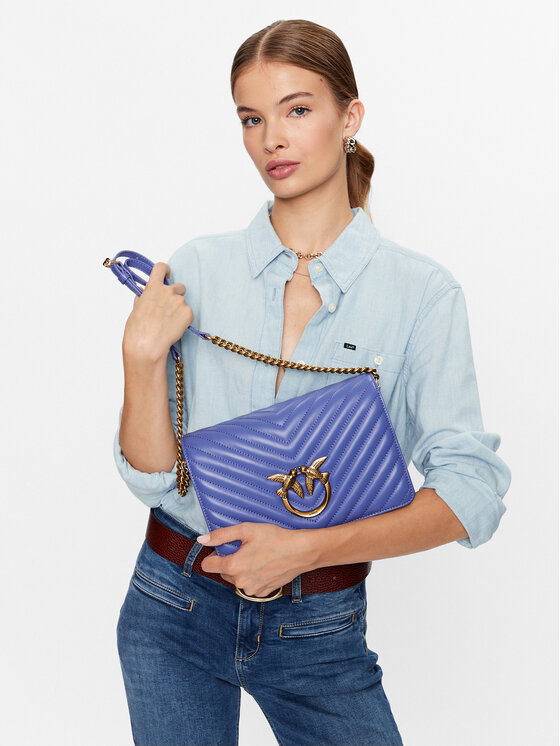 PINKO Pinko Handtasche Love Click Classic PE 23 PLTT 100063 A0GK Violett