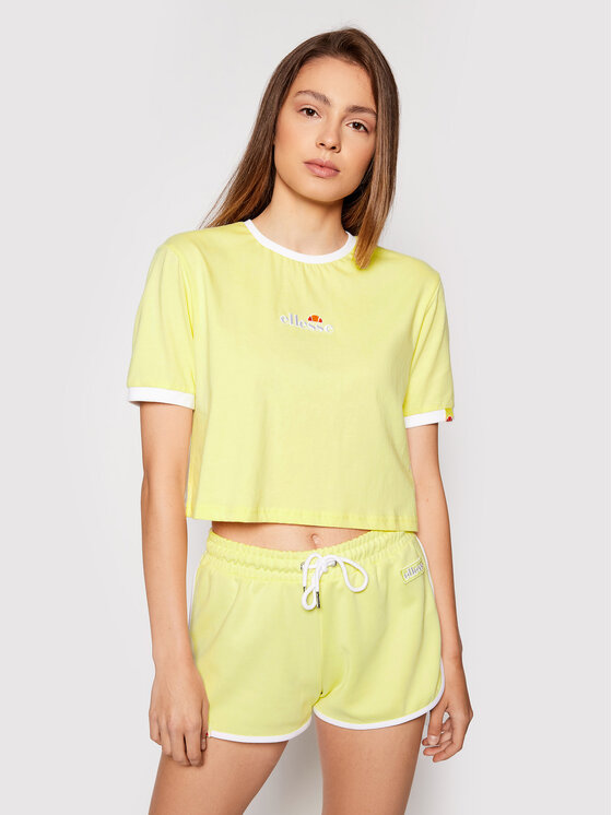Ellesse Majica Derla SGJ11884 Rumena Regular Fit