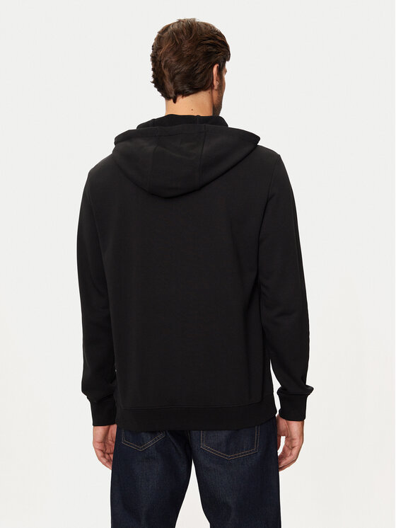 HUGO Hugo Felpa Daltorreson 50523848 Nero Regular Fit