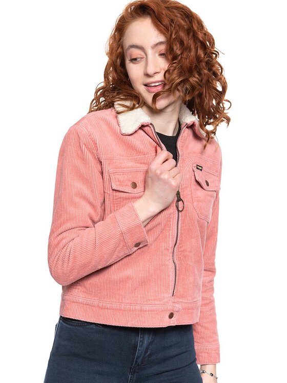 Wrangler Wrangler Giacca da donna CARPENTER JACKET Rosa Regular Fit