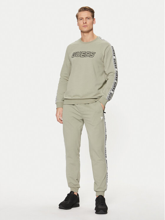 Guess Guess Долнище анцуг Z2YB19 K6ZS1 Зелен Regular Fit