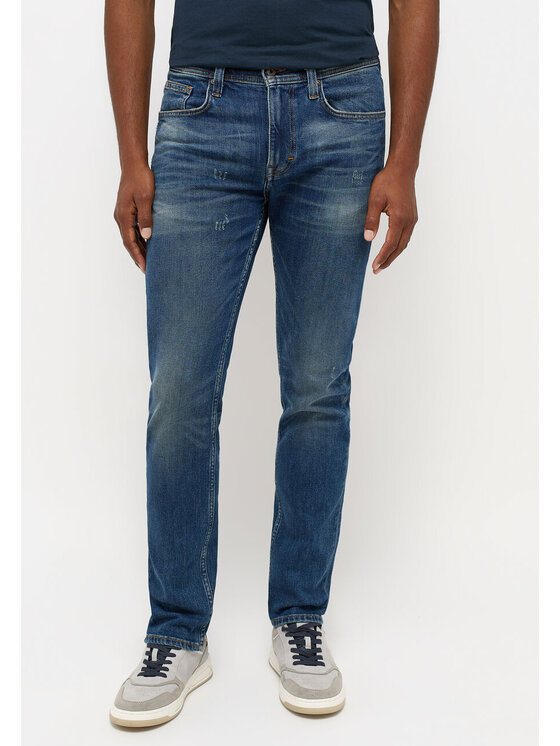 Mustang Mustang Jeansy ORLANDO SLIM Niebieski Slim Fit