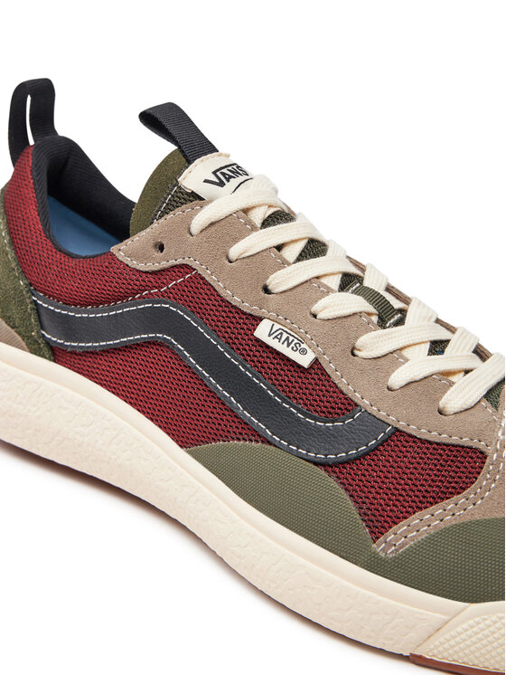 Vans rosse suola marrone deals