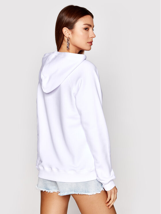 Felpa Kiss PL-BL-HO-00047 Bianco Regular Fit