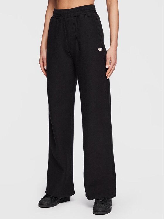 Champion Champion Sportinės kelnės Minimal 115648 Juoda Regular Fit