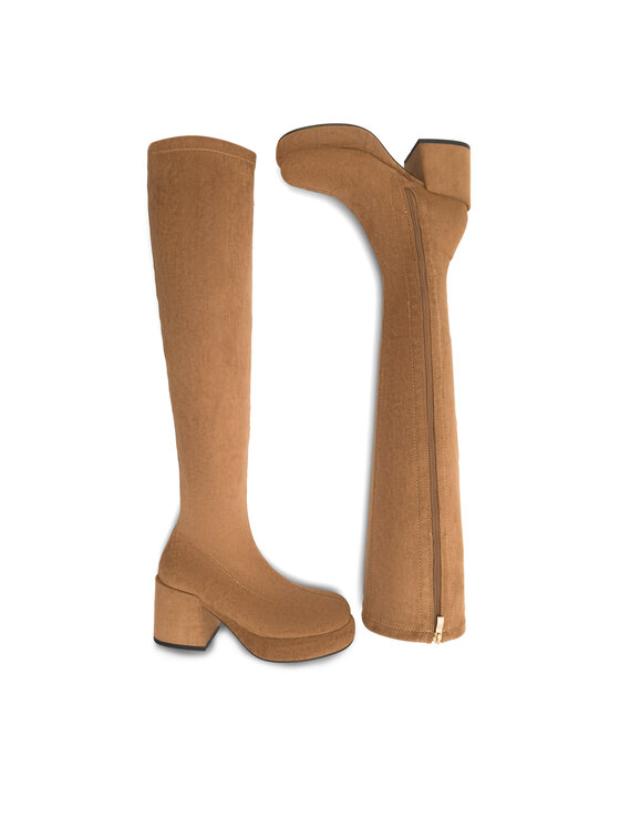 Jenny Fairy Jenny Fairy Čižmy Sarah CKJ723-K775 Hnedá