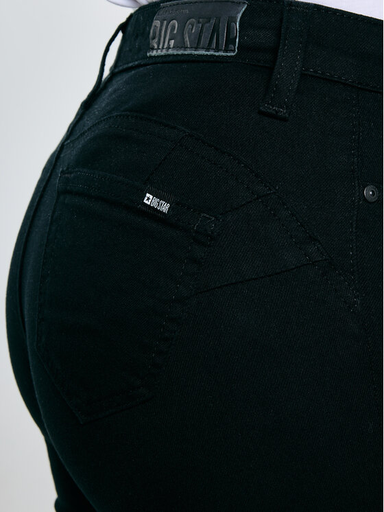 BIG STAR BIG STAR Jeansy MELINDA HIGH WAIST Czarny Skinny Fit