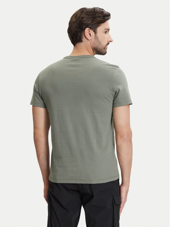 Parajumpers Parajumpers T-shirt 26SMPMTSRJ02 Zelena Regular Fit